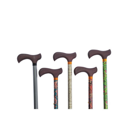Design stalen wandelstok