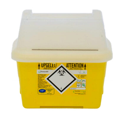 Vernacare naaldcontainer Sharpsafe