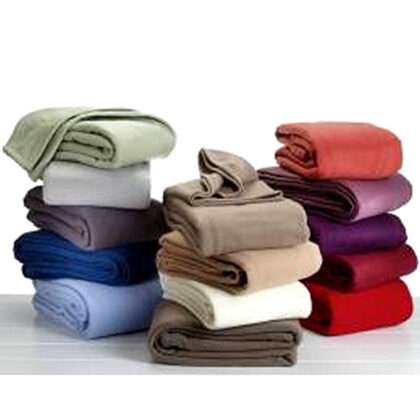 Polar fleece deken 1 persoon