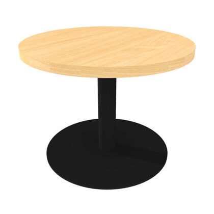 Ronde salontafels met centrale poot H 45 cm