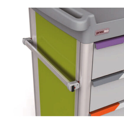 Zijdelingse accessoirerails voor wagens