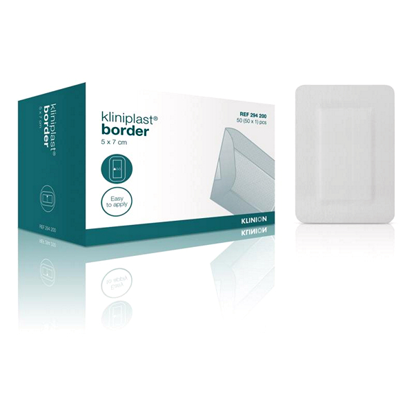 Kliniplast Border Chirurgische wondpleister met kompres