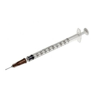 BD Plastipak tuberculinespuit 1 ml + 27G 3/8IN 10 mm