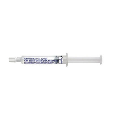 BD PosiFlush XS voorgevulde spuit met 0 9% NaCl