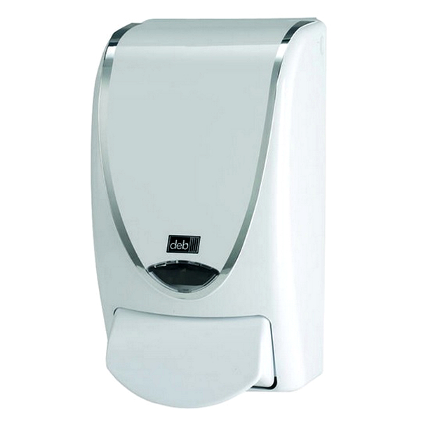 Dispenser 1 L - Chroom wit