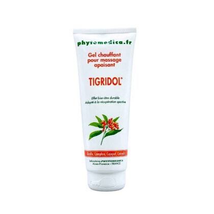 Tigridol verwarmende gel voor kalmerende massage