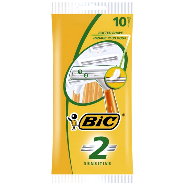Wegwerpscheermesjes 2 mesjes Bic