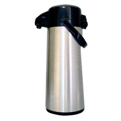Inox thermoskan met pomp