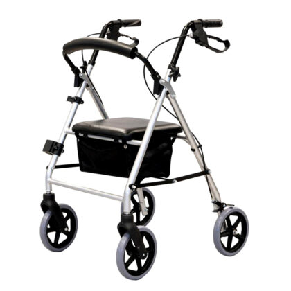 Plooibare 4 wiel rollator 4 wielen Gcare Easy