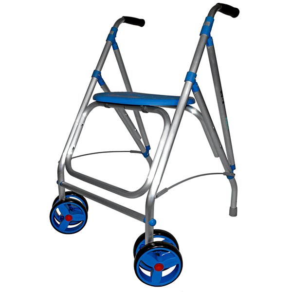 Rollator met 2 zwenbare wielen Ara-D