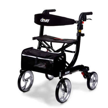 ROLLATOR 4W ELK TERREIN -ZWART- NITRO/520472 Y 155|Zwart|Zwart