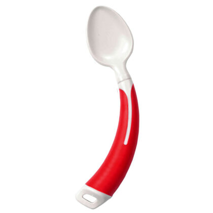 Plastrigrip lepel voor kinderen/tieners  rode rechshandig