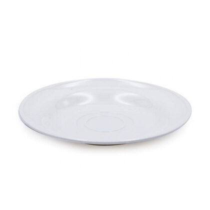 Grote schotel in polycarbonaat  wit