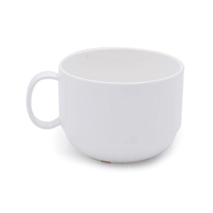 Koffiekopje van polycarbonaat  wit  325 ml