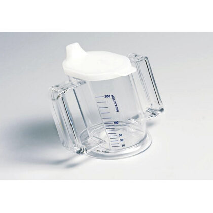 Henrocup kantelbeker  met 2 handvatten
