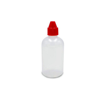 Spoelfles rode dop  250 cc