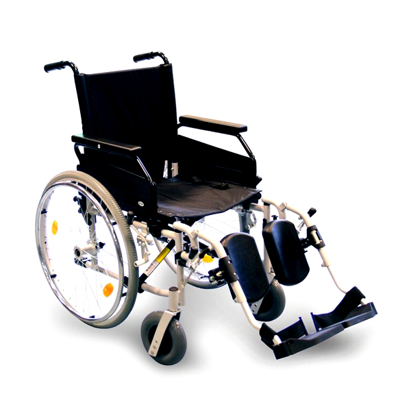 Rolstoel Rotec met beensteun