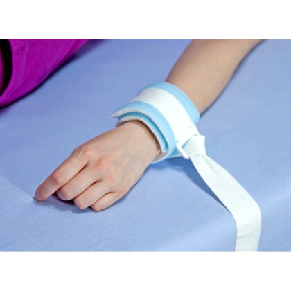 Paar pols- of enkelbanden met nylon ring
