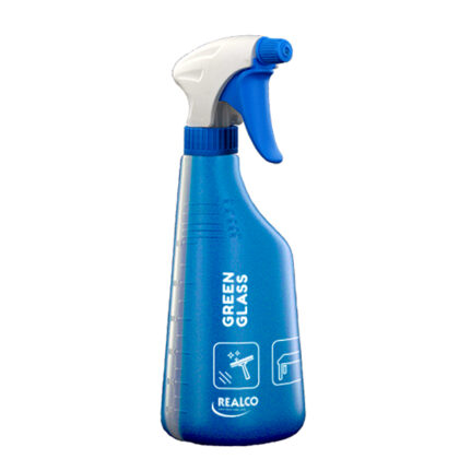 Blauwe lege spuit voor Green Glass