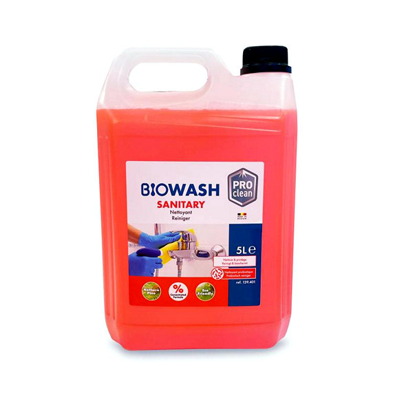 Biowash Sanitary sanitairreiniger verdunning 0.4 % - Afbeelding 2