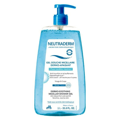 Neutraderm micellar douchegel|Pompfles 1 L