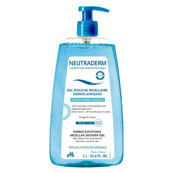 Neutraderm micellar douchegel|Pompfles 1 L