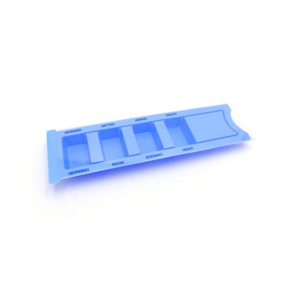 Eco medicatieverdeler nr 11  per dag  met deksel