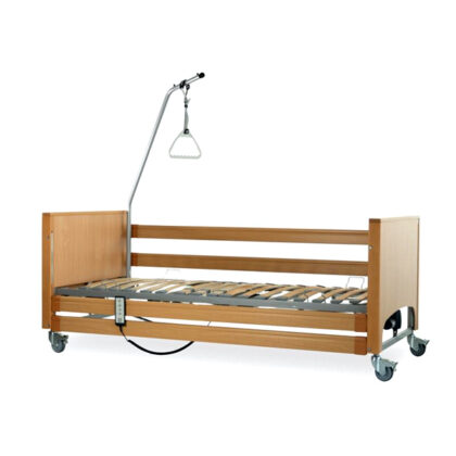 In hoogte verstelbaar elektrisch bed  Classic  90 x 200 cm  kleur beuk