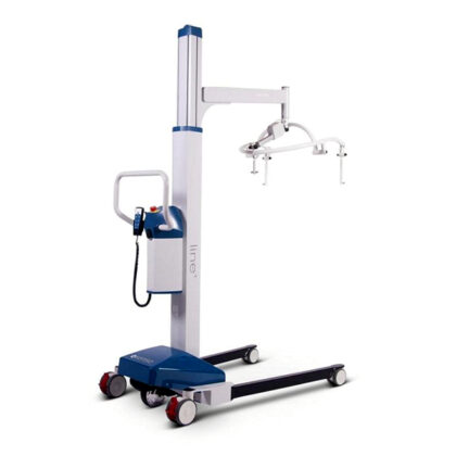 Passieve kolomlift Line plus  met rijhulp en weegunit  4-punts kanteljuk