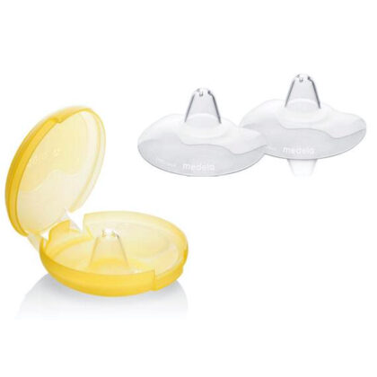 PAIRE DE BOUTS DE SEIN CONTACT M MEDELA + BOITE