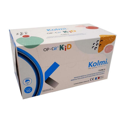 Type II masker voor kinderen 5-12 jaar  3-laags  blauw