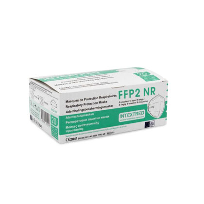 Witte FFP2-filtermaskers  individueel verpakt