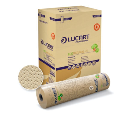 Onderzoekstafelrollen Econatural  breedte 59 cm  lengte 70 m  Micro-gewafeld