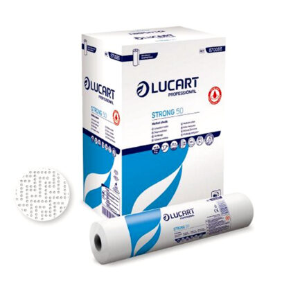 Onderzoekstafelrollen breedte 50 cm - lengte 50 m  wit