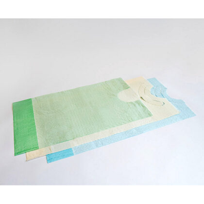 Gcare Proskin slabben  éénmalig gebruik  3 lagen|3 lagen|38 x 70 cm|Doos met 6 x 100