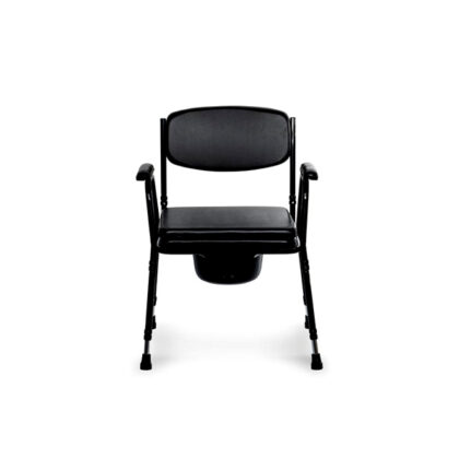 Zwarte toiletstoel Gcare Home Mobiloo