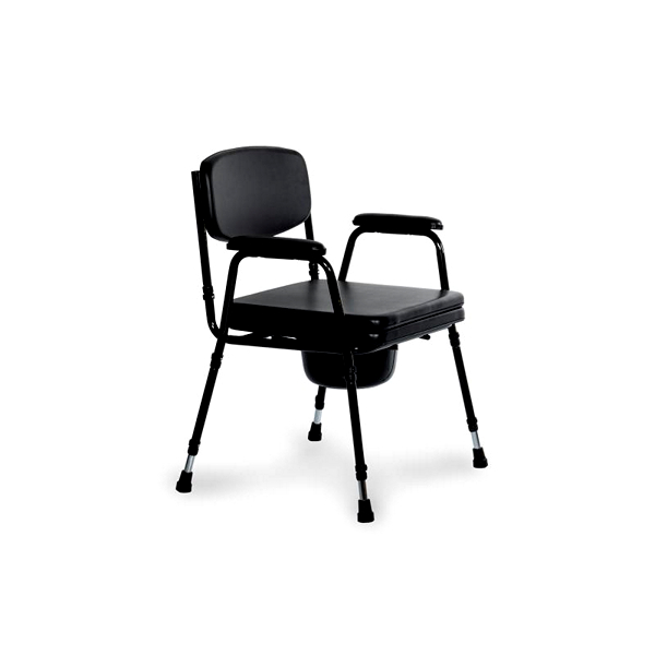 Zwarte toiletstoel Gcare Home Mobiloo - Afbeelding 2