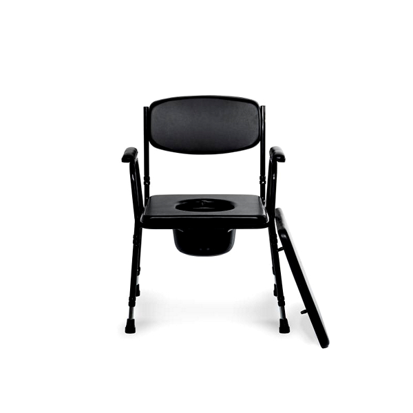 Zwarte toiletstoel Gcare Home Mobiloo - Afbeelding 4