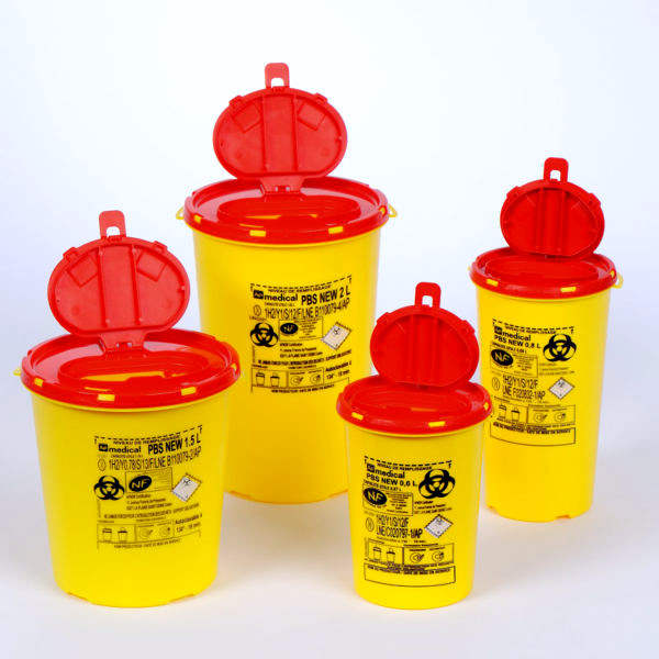 Ronde naaldcontainer
