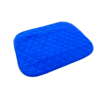Gewatteerde stoelbeschermer  40 x 50 cm  blauw