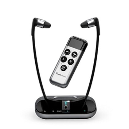 Draadloze hoofdtelefoon met versterker voor TV/HIFI