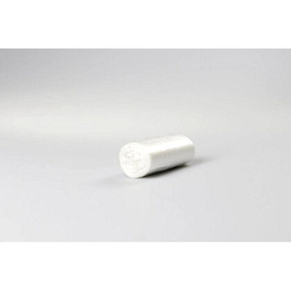 Vuilniszakken  PEHD  32 x 44 cm  +/- 10 l  wit transparant.|5 microns|32 x 44 cm|Doos van 24 rollen met 50 zakken