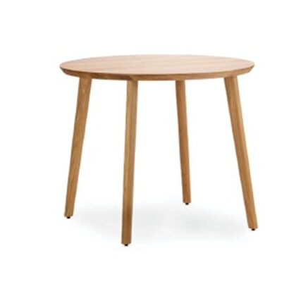 Soft rond tafel diam  90 cm x 75 cm)  massieve eik|M