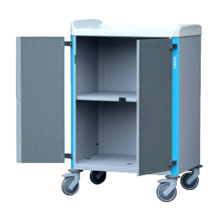 Linnenwagen Neop Clean H100 - Met deuren|Blauw
