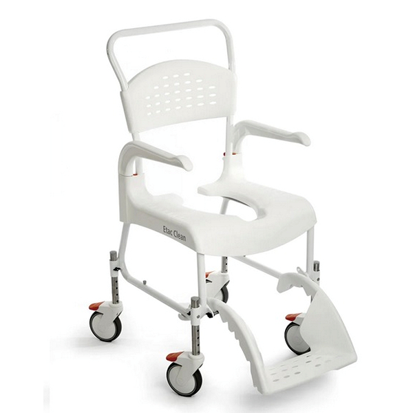 Toilet- doucherolstoel Etac Clean