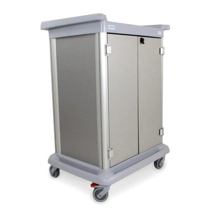 Essential wagen 10  met 2 deuren  grijs  hoogte 110 cm  zonder docking klem