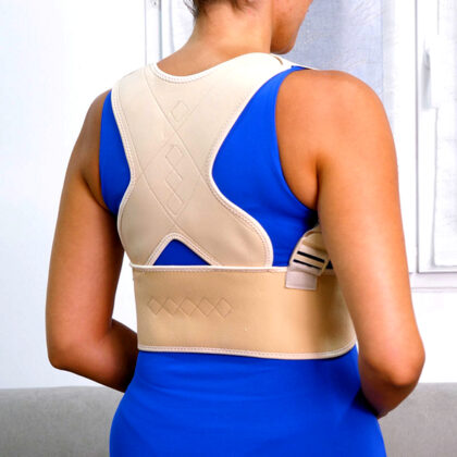 Ergonomische rugstuiting maat S/M identites|S/M