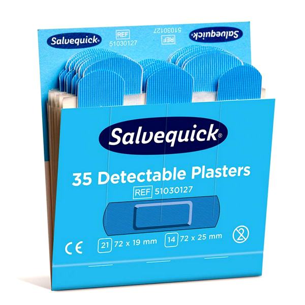 Blauwe detecteerbare pleisters - Afbeelding 2