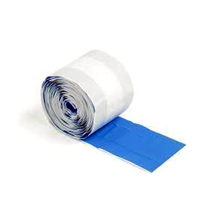 Rol van detecteerbare pleisters  blauw  PE  6 cm x 5 m