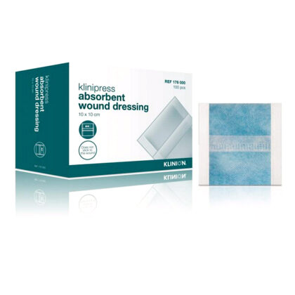 Klinion absorberende kompressen 10 x 10 cm - Niet Steriel
